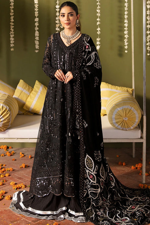 Nureh Chiffon 3 Piece Suit NL-57 - LIBAS-E-KHAS