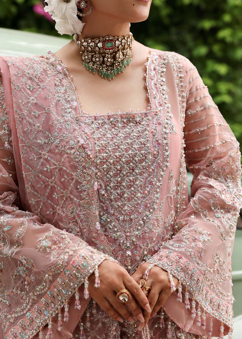 Kanwal Malik Embroidered  Organza Suit Shabnam