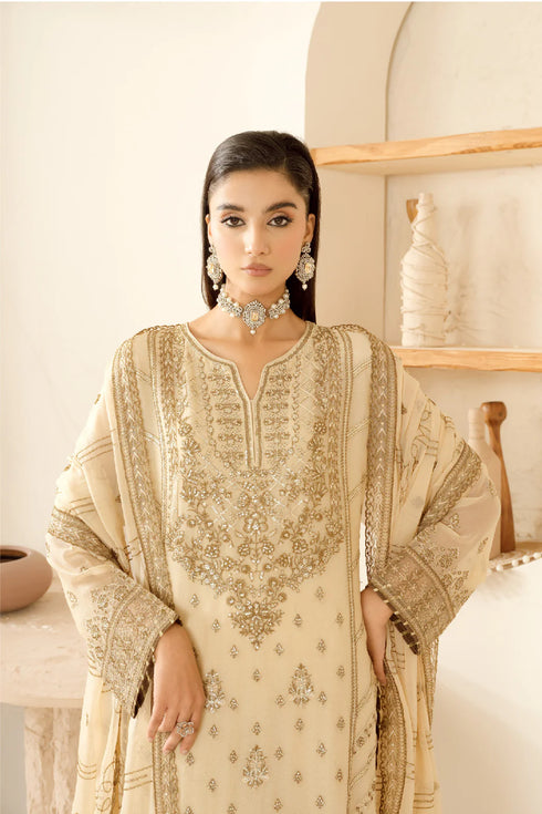 Ramsha Embroidered Chiffon Suit BB-104