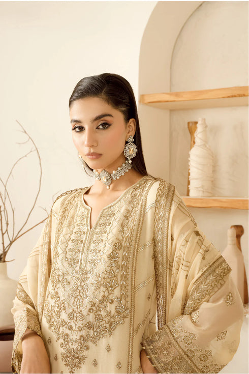 Ramsha Embroidered Chiffon Suit BB-104