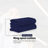 100% Egyptian Cotton 600 GSM Bath Towels Set - Navy