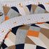 Pure Cotton Printed Duvet Cover Set - Premium Quality - Geometric 3D