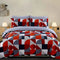 Pure Cotton Printed Duvet Cover Set - Premium Quality - Geometric Pattern Multi
