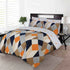 Pure Cotton Printed Duvet Cover Set - Premium Quality - Geometric 3D