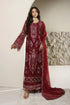 Maryams Embroidered Chiffon Suit A-12001