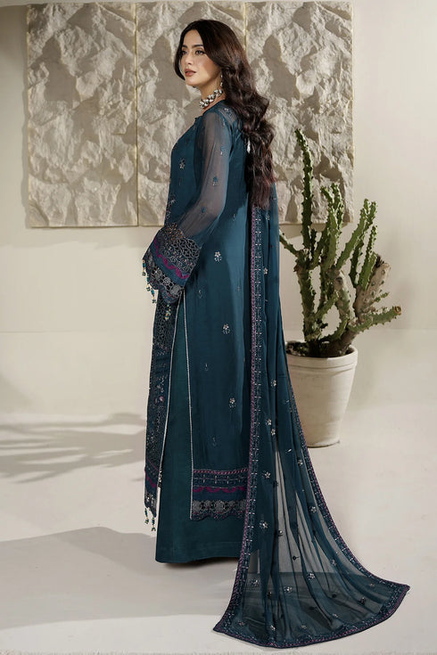 Maryams Embroidered Chiffon Suit A-12003