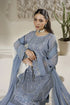 Maryams Embroidered Chiffon Suit A-12005