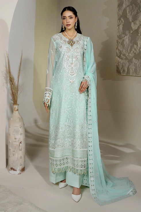 Maryams Embroidered Chiffon Suit A-12002