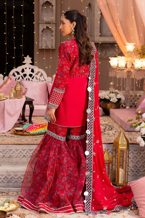 Adan Libas Embroidered Khaadi Lawn Suit EID EDIT-02