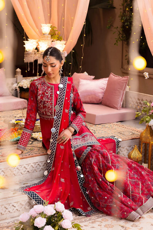 Adan Libas Embroidered Khaadi Lawn Suit EID EDIT-02