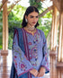 Mushq Embroidered Karandi Suit River Hush