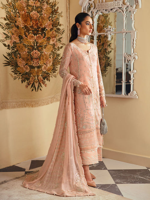 Gulaal Embroidered chiffon 3 Piece Suit GL-EC-23V1-03