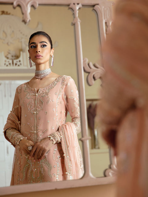 Gulaal Embroidered chiffon 3 Piece Suit GL-EC-23V1-03