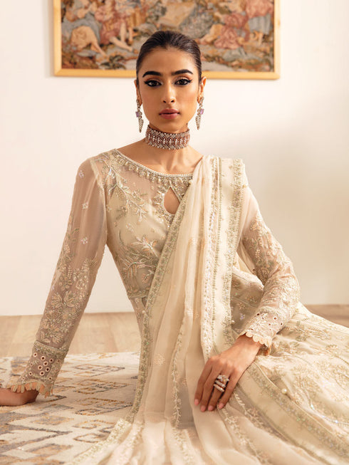 Gulaal Embroidered chiffon 3 Piece Suit GL-EC-23V1-01