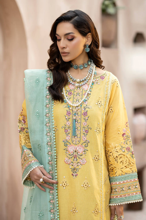 Imrozai Embroidered Lawn 3 Piece suit S.L 44 Zaira