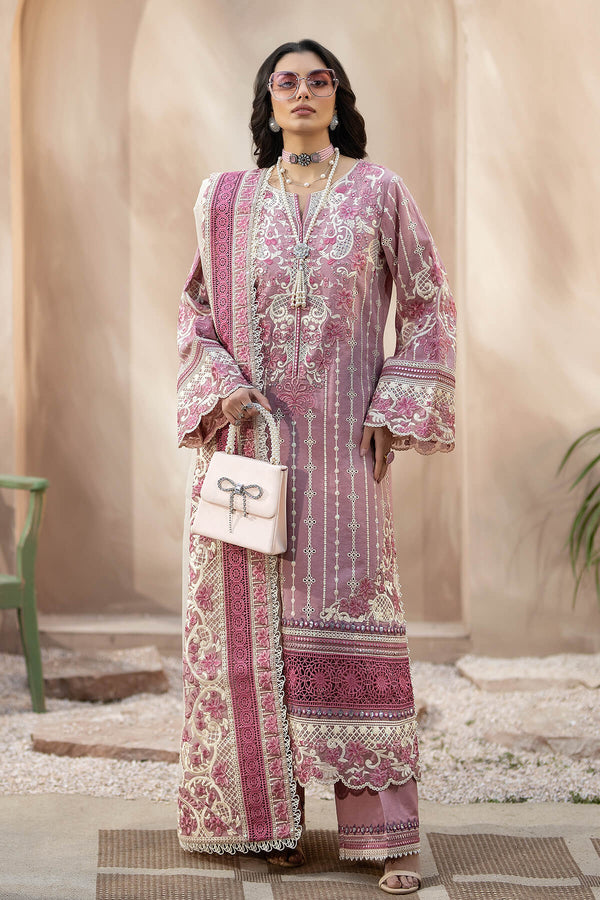Imrozai Embroidered Lawn 3 Piece suit S.L 52 Abeer