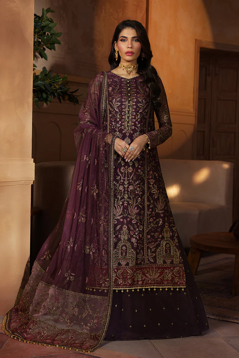 Zarif Embroidered Net 3 Piece Suit ZFN 05