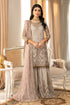 Zarif Embroidered Net 3 piece suit ZAF 06