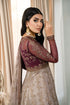 Zarif Embroidered Net Saree & 3 piece suit ZAF 01