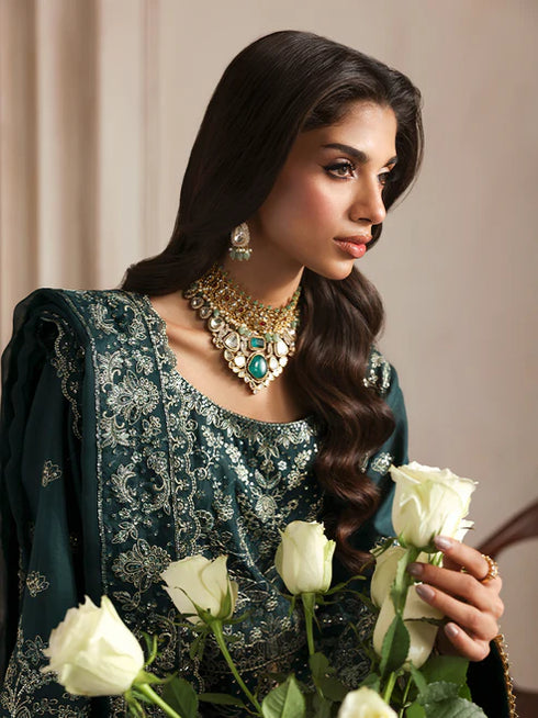 Gulaal Embroidered Sequined Chiffon Suit Seraphine