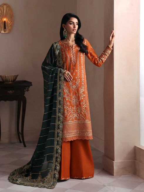 Gulaal Embroidered Sequined Chiffon Suit Ciora