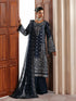 Gulaal Embroidered Sequined Chiffon Suit Saphira