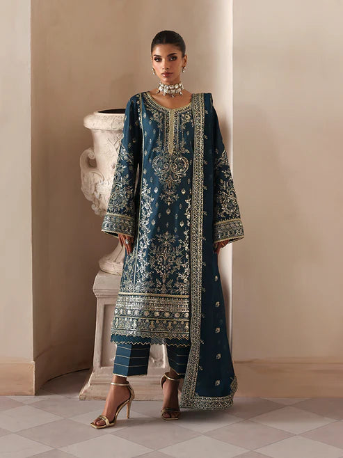 Gulaal Embroidered Sequined Chiffon Suit Aeris
