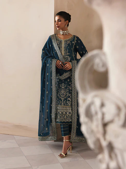 Gulaal Embroidered Sequined Chiffon Suit Aeris