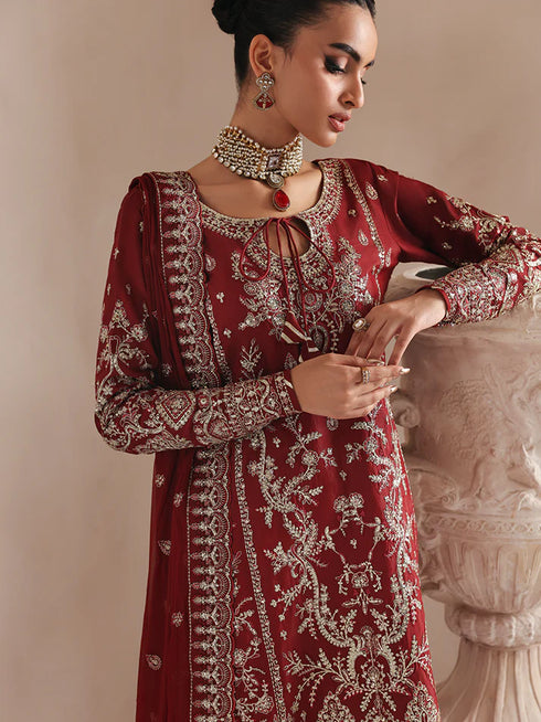 Gulaal Embroidered Sequined Chiffon Suit Seryne