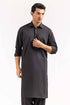 Gul Ahmed Ready to Wear Men's Grey Basic Shalwar Kameez Suit SK-P22-013