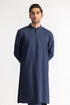 Gul Ahmed Ready to Wear Men's Navy Blue Basic Suit SK-P24-009