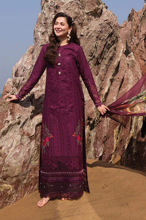Imrozia Embroidered Lawn Suit SL 77 Izaan