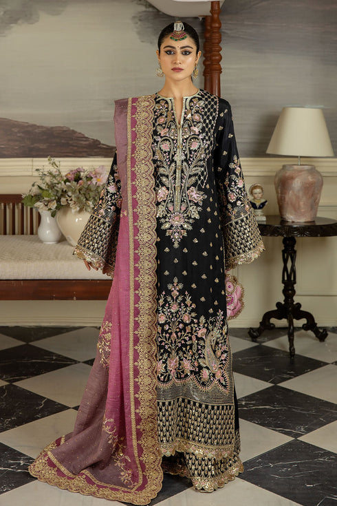 Imrozia Embroidered Raw Silk 3 Piece SRS-08