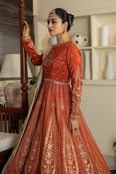 Imrozia Embroidered Raw Silk 3 Piece SRS-10