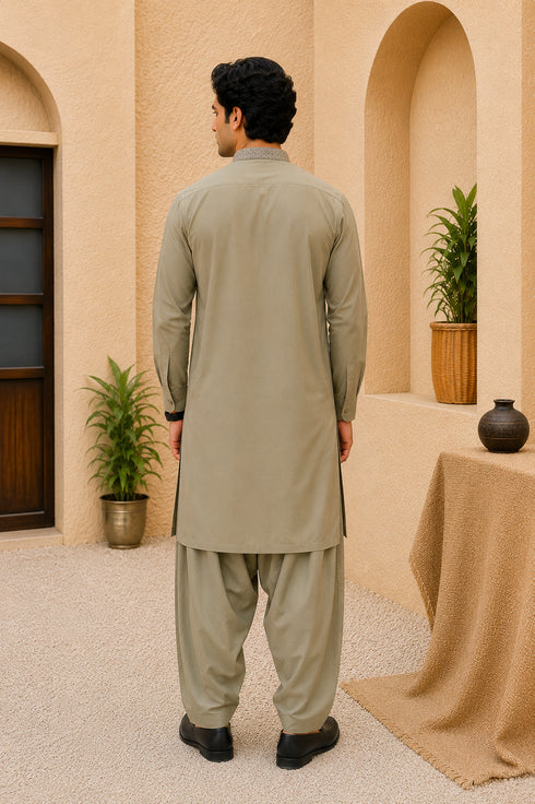 Mens 2PC Wash & Wear Shalwar Kameez ST-06