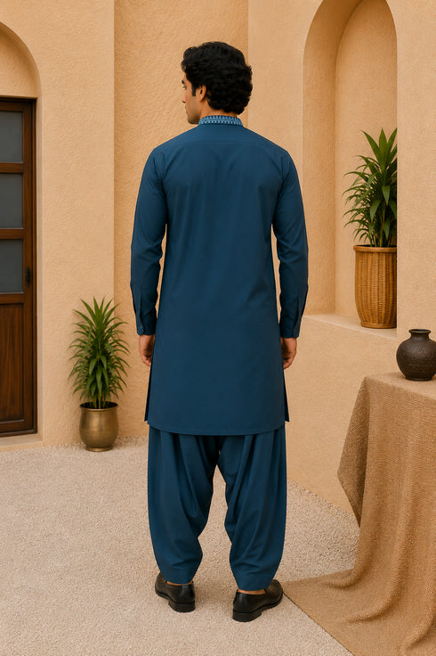 Mens 2PC Wash & Wear Shalwar Kameez ST-07