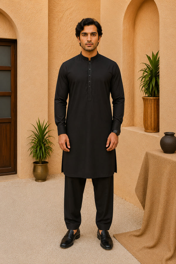 Mens 2PC Wash & Wear Shalwar Kameez ST-09
