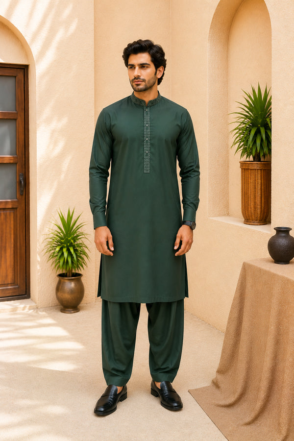 Mens 2PC Wash & Wear Shalwar Kameez ST-10