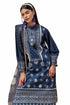 Gul Ahmed 3PC Unstitched Printed Lawn Suit with Zari Stripe Dupatta ST-42001