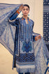 Gul Ahmed 3PC Unstitched Printed Lawn Suit with Zari Stripe Dupatta ST-42008