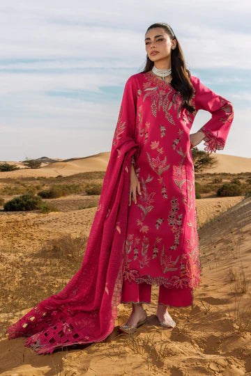 Rang Rasiya Embroidered Lawn Suit Safa