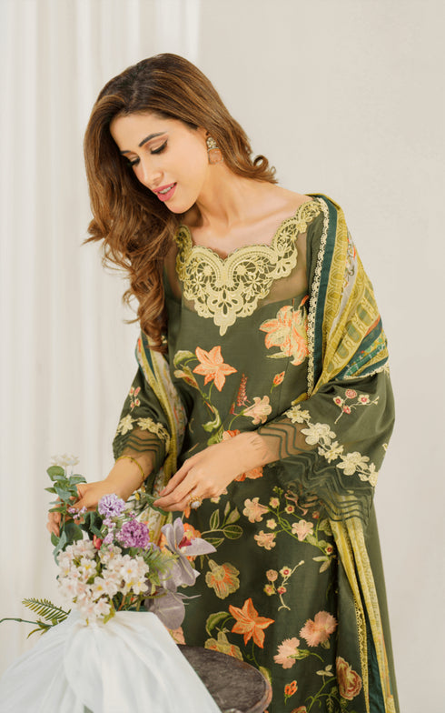 Asifa Nabeel Lawn suit PP-6