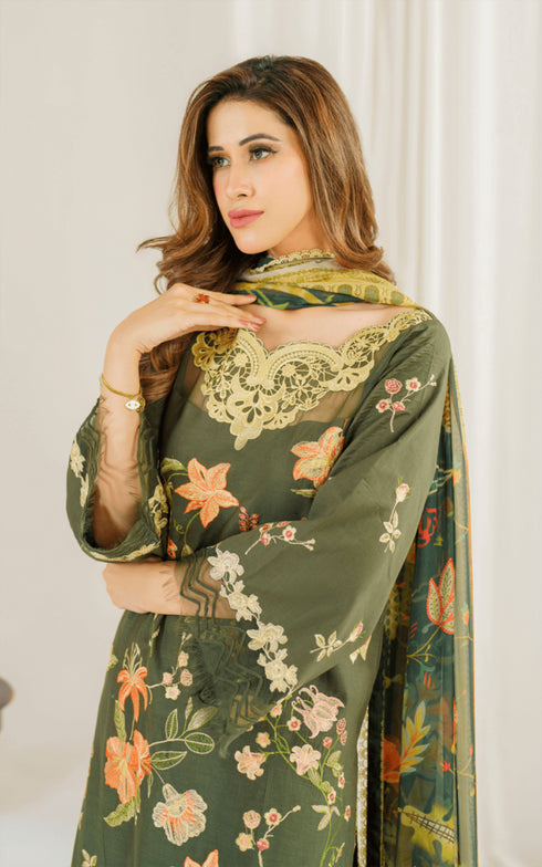 Asifa Nabeel Lawn suit PP-6