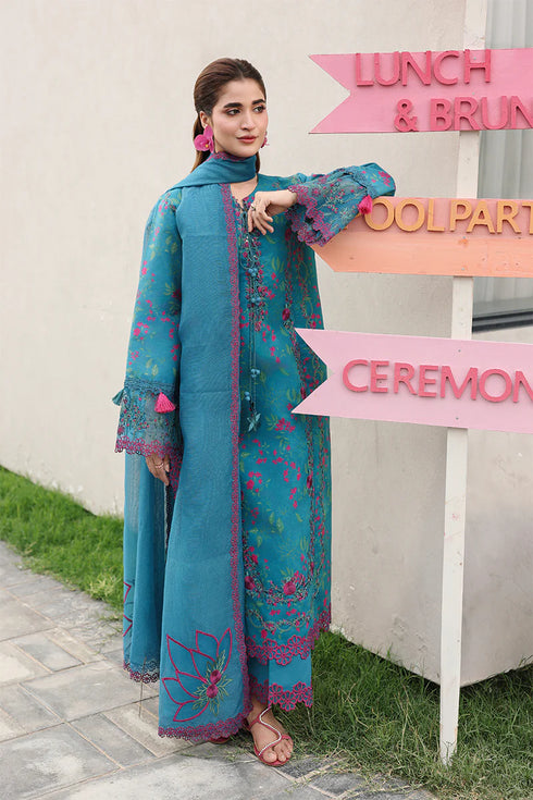 Rang Rasiya Embroidered Lawn suit Tina