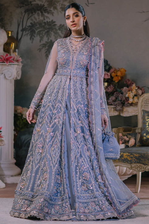 Elan Embroidered Net 3 Piece Suit ALARA