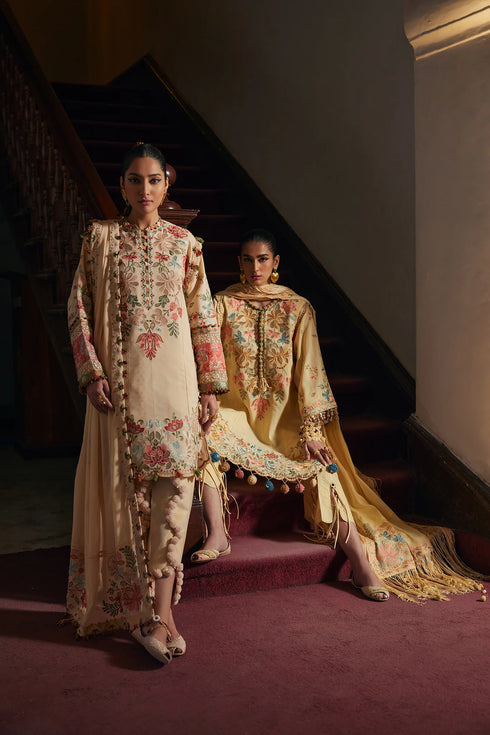 Elan Embroiderd Lawn Suit ZAHARA (EL25-07 A)