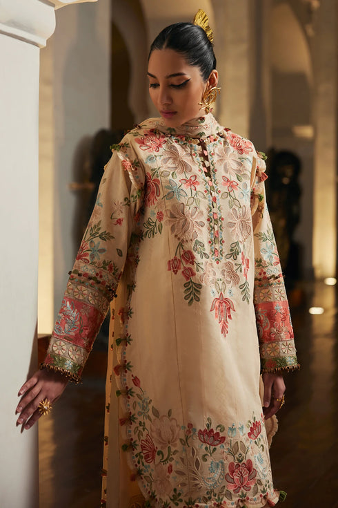 Elan Embroiderd Lawn Suit ZAHARA (EL25-07 B)