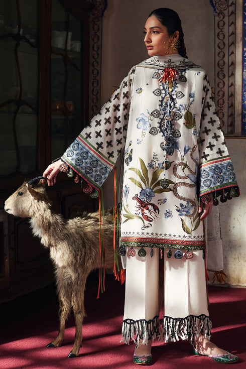Elan Embroiderd Lawn Suit AZUREH (EL25-04 B)