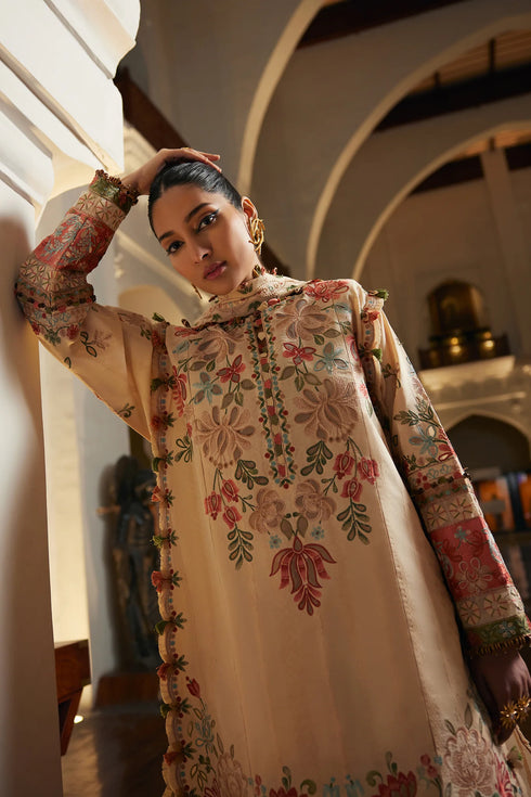 Elan Embroiderd Lawn Suit ZAHARA (EL25-07 B)