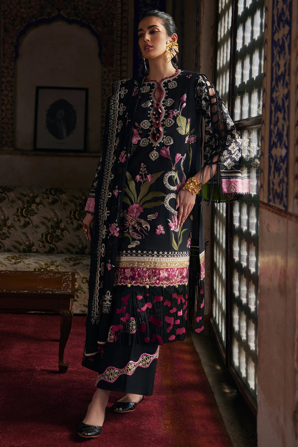 Elan Embroiderd Lawn Suit AZUREH (EL25-04 A)